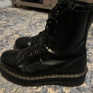 Dr. Martens Black Leather Boots